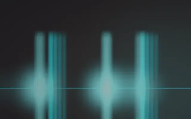 Groove Ribbon — Una cinta que corre al tempo y pulsa en cada beat. Cada nota cae como una cuenta de luz.